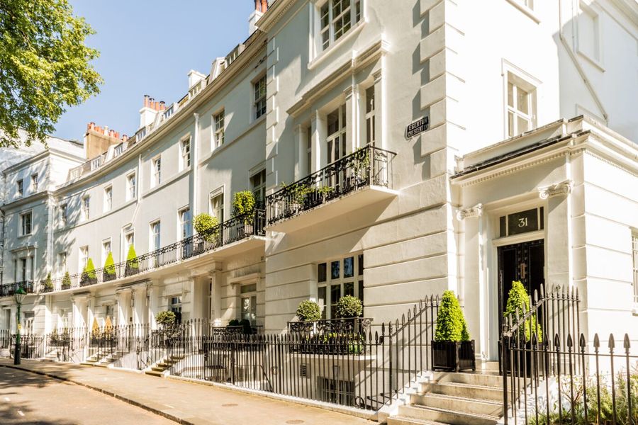 Period townhouses in London